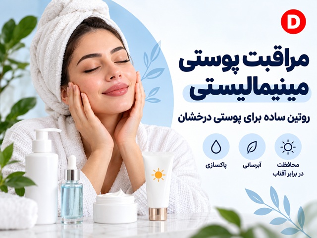 روتین پوستی مینیمال چیست؟ مراقبت ساده با ۳ محصول اصلی