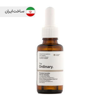 سرم اتیلیتد اسکوربیک اسید 15% سلوشن اوردینری مناسب انواع پوست حجم 30میلی لیتر